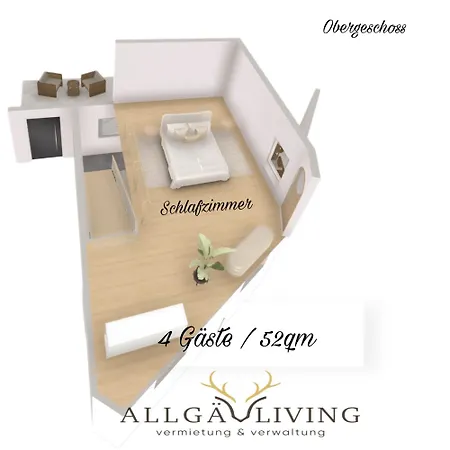 Allgaeu Living I Maisonette Stueble - - Parkplatz & Terrasse Immenstadt im Allgäu